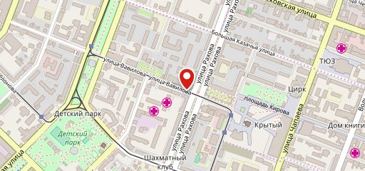 Столовая 61 на карте