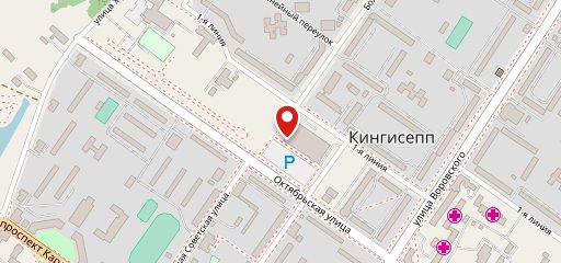 Шатер Балтика на карте