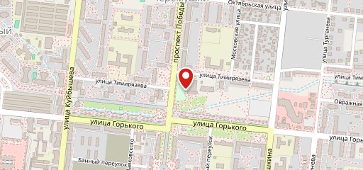 Шатер у Юности на карте