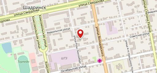 Шатун на карте