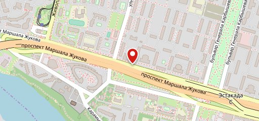 Шаурма и лепёшка на карте
