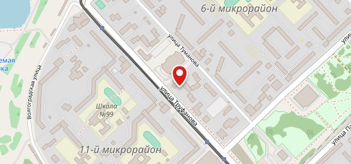 Шаурму на углях на карте