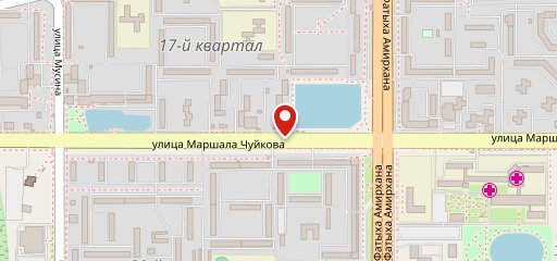 Шаурма на углях на карте
