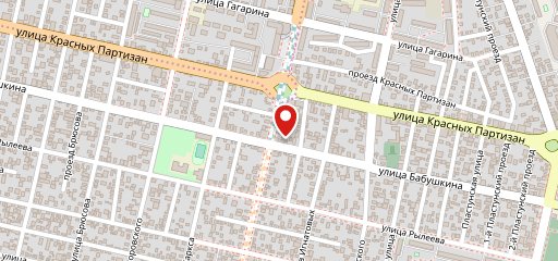 Шаурма Красных Партизан на карте