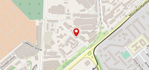Киоск быстрого питания на карте