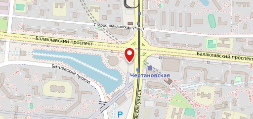 Шаурма на Чертановской на карте