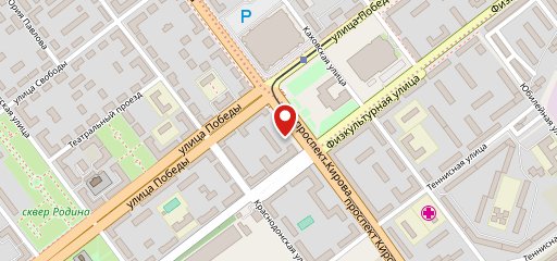 Шаурма на Кирова на карте