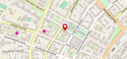 Шаурма на площади на карте