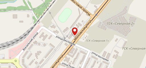 Шаурма на Северном на карте