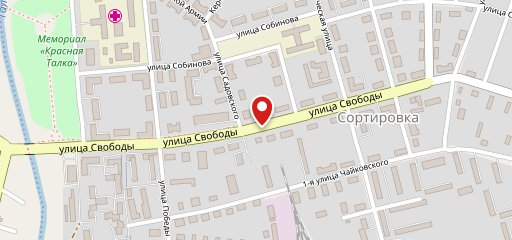 Шаурма на свободе на карте