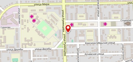 Шаурма на углях на карте