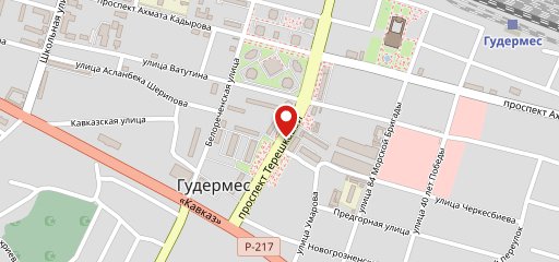 Шаурма на углях на карте