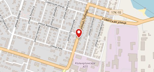Шаурма на углях на карте