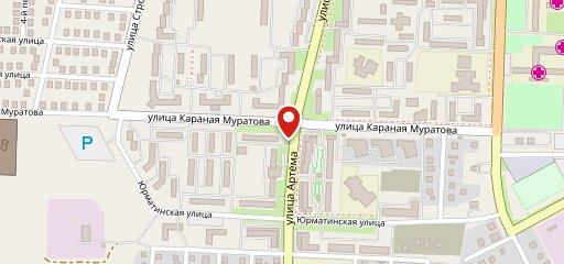 Шаурма на углях на карте