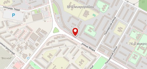 Шаурма, шашлык на углях на карте