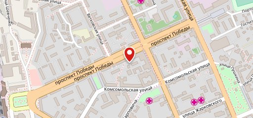 Шаурма в Гомеле "За обе щёки" на карте