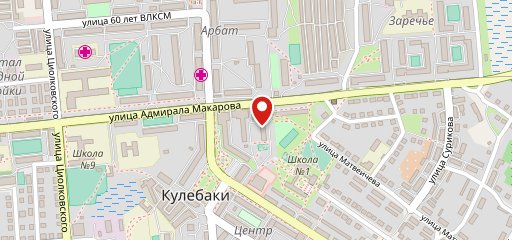 Шаурма в Кулебаках на карте