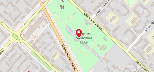 Шаурма в центре парка на карте
