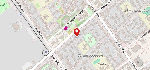 С огоньком на карте
