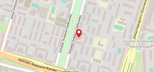 Шаурма, выпечка на карте