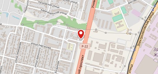 Шаурму на карте