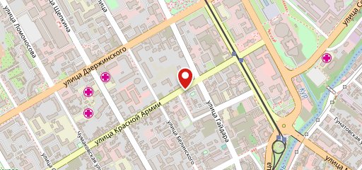 Щавель чёрт на карте