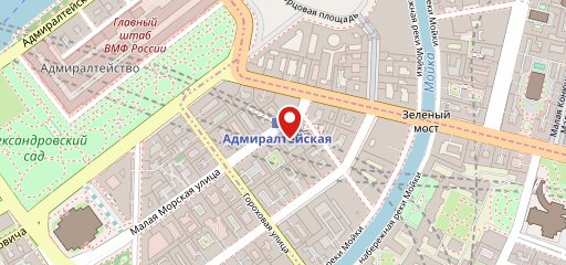 Марка на карте