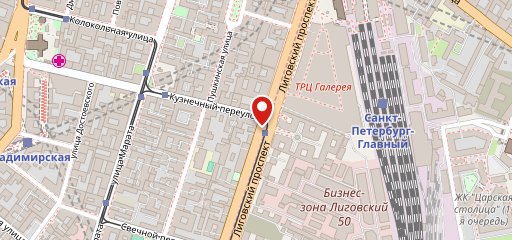 Столовая на Лиговке на карте