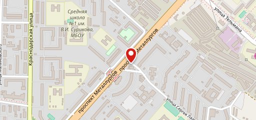 Шаверма На металлургов на карте