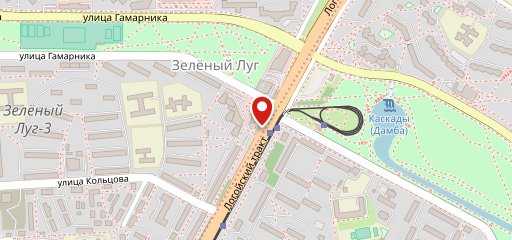Шаверма на подкове на карте