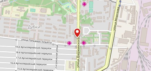 Шаверма на углях на карте