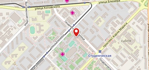 Шеф шаверма в стекляшке на карте