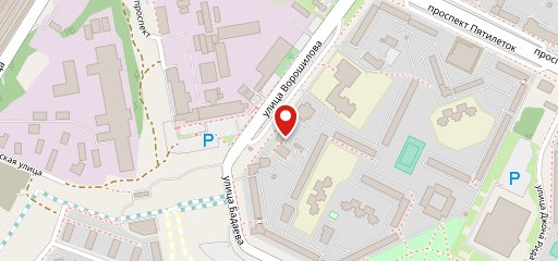 Шаверма на углях на карте