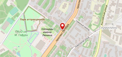 Шаверма по-питерски на карте