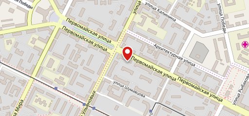 Шаверма по-питерски на карте