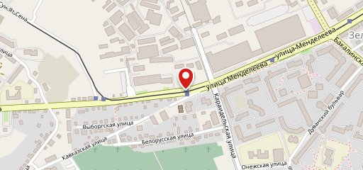 Шаверма по-питерски на карте