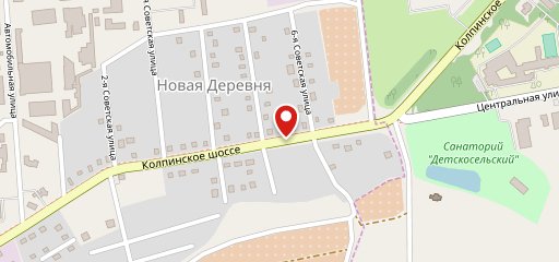 Столовая на карте