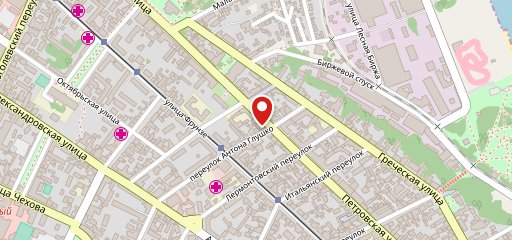 Шаверма на Петровской на карте