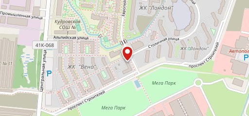 Шаверно на карте