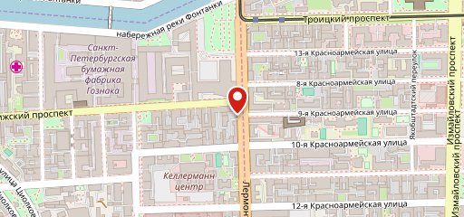 Шаверно на карте