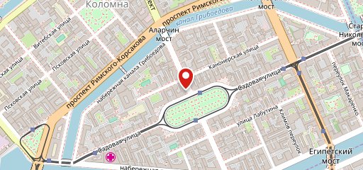 Шаверма на углях на карте