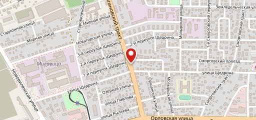 Щедрый на карте