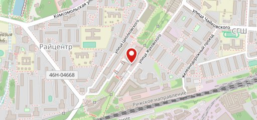 Шеff Burgers & Pizza на карте