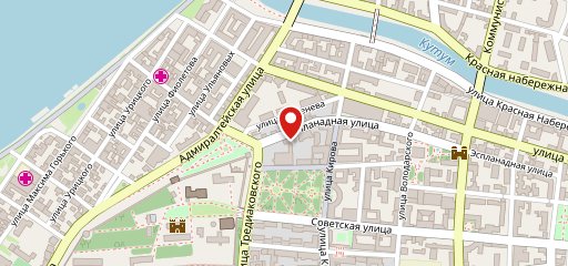Щегол на карте