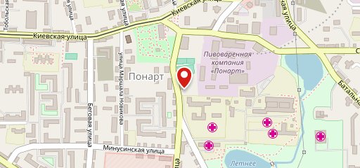 Шелковый Путь, Кафе на карте