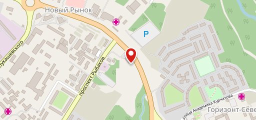 Щербет на карте
