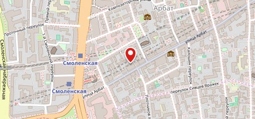 Кальянная БИБЛИОТЕКА Shisha Lounge Арбат на карте