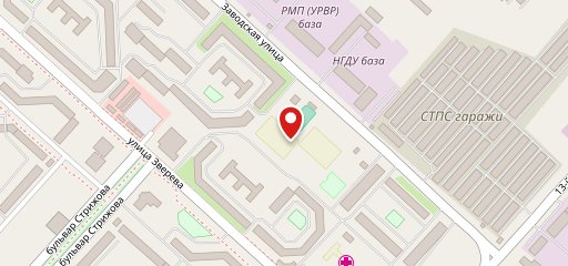 Школьная старшая столовая СОШ № 9 на карте