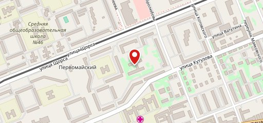 Школьная столовая на карте