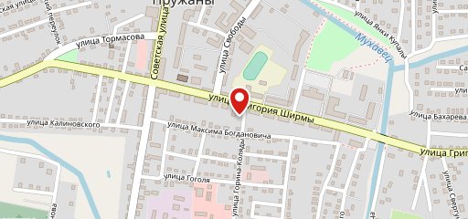Школьная столовая на карте